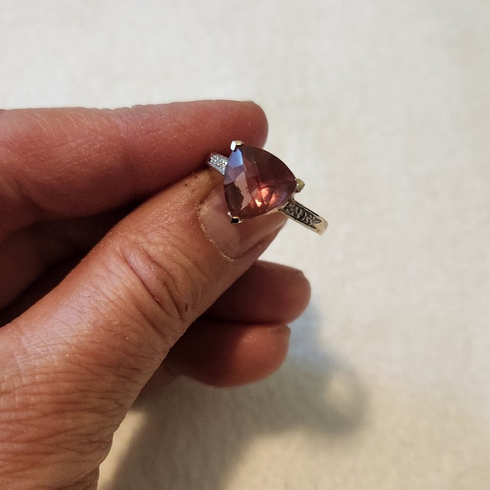 Gold plated ring. PRICE reduced - Picture 3 of 5